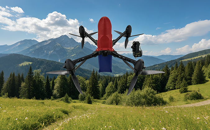 High-Speed AI Drone | Rocket FPV Drone | 10-inch